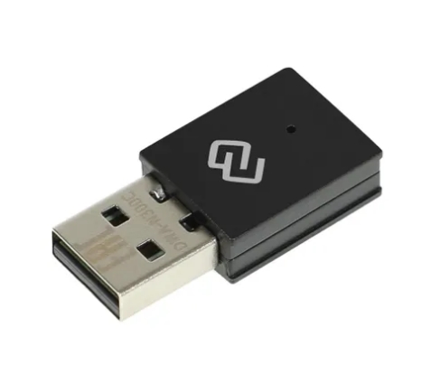 Картинка Сетевой адаптер Wi-Fi Digma DWA-N300C N300 USB 2.0 (ант.внутр.) 1ант.