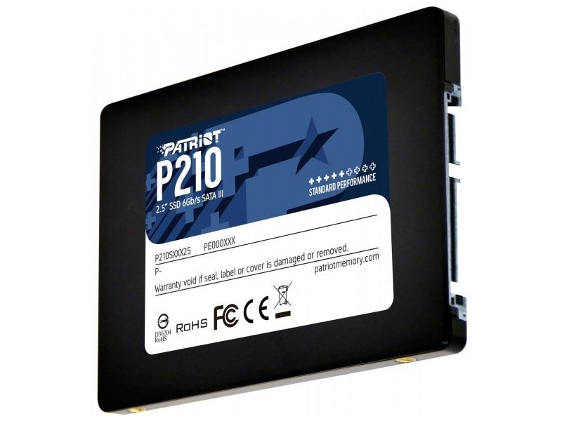Картинка Накопитель SSD Patriot SATA III 256Gb P210S256G25 P210 2.5"